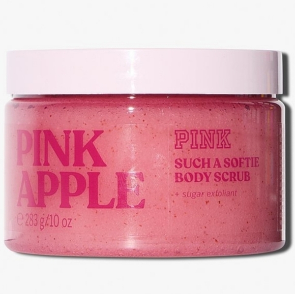 PINK Victoria's Secret Other - PINK Victoria's Secret Pink Apple Such a Softie Body Scrub Sugar Exfoliant NEW